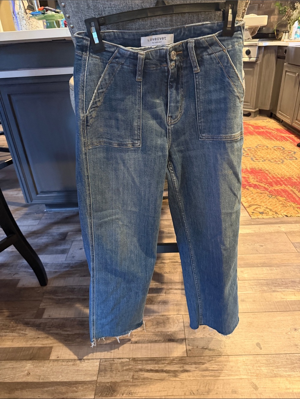 Loveyet Blue Cropped Ankle Jeans - Women's